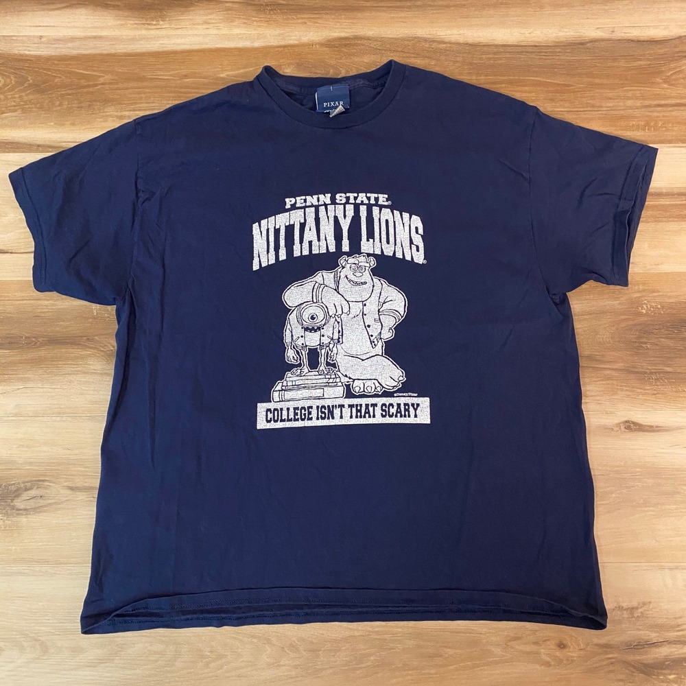 Penn State Nittany Lions Pixar Monsters University Graphic T Shirt XL